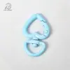 Chaveiro Pingente Fivela Universal Coração de Liga Colorido Acessórios DIY Pingente Cor de Doce Fivela de Mola Pingente de Bolsa