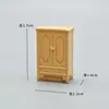 Cenários de Móveis em Miniatura Estilo Antigo, Novas Mesas, Cadeiras, Camas, Armários em Miniatura Estilo Chinês, Ornamentos de Paisagismo DIY para Casa de Bonecas, Adereços para Fotos