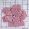 Venta Caliente Transfronteriza Doble Capa Completamente Tachonada Flor Grande Accesorios para el Cabello Flores para Zapatos Bolsas Sombreros Accesorios de Vestimenta Materiales
