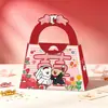 Lindas cajas de dulces Hello Kitty, nuevos diseños florales y de cachorros, recuerdos de boda, cajas de dulces con temática de dibujos animados, cajas vacías, al por mayor