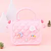 Nueva Bolsa de Niño Oso de Fresa, Bolso Cruzado al Hombro, Riñonera para Niñas, Atuendo Lindo de Princesa, Billetera Portátil