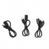 Cabo de extensão de porta fêmea Type-C preto ecológico 0,3 metros Adaptador C macho para C fêmea Cabo de dados Fabricante Produção Personalizável