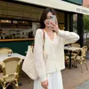 Bolso Tote Grande Tejido de Paja para Mujer 2026 Nuevo Verano Vacaciones en la Playa Bolso de Playa Tejido Bolso de Hombro Único
