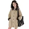 Chaqueta cortavientos para niña, nueva de estilo coreano para primavera/otoño 2026, top infantil moderno y elegante, ropa de otoño para niñas, a la moda