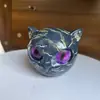 Produto Novo Transfronteiriço Halloween Figura de Gato Preto de Luxo Enfeites de Gato Preto de Luxo