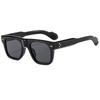25 Nuevas Gafas de Sol Europeas y Americanas para Hombre y Mujer, Gafas de Moda, Montura Cuadrada Simple, Gafas de Sol Lisas y Versátiles Anti-UV