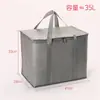 Bolsa de Camping e Piquenique Pronta para Uso Transfronteiriça, Conservação de Alimentos Frescos Refrigerada, Filme de Alumínio Espessado, Portátil, Piquenique ao Ar Livre, Bolsa Térmica de Tecido Não Tecido