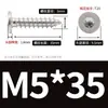 Colección de Tornillos Pequeños Ranura Torx Antirrobo Tornillos Autorroscantes Torx Cabeza Plana Tornillos Autorroscantes Torx Internos Acero Inoxidable 304