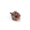 Uña de Oreja de Nicho Garra de Dragón Circonita Perla Redonda Uña de Labio Rosca Externa Repuesto Accesorios para Uñas de Oreja Uña de Ceja Uña Enterrada Joyería para Perforaciones