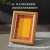 Nuevo marco de fotos para caligrafía de brocado Song estilo chino, en blanco para escribir a mano, hecho de papel chushan, marco de fotos pequeño de mesa, regalo cultural y creativo