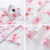 Camisas de Manga Corta con Diseño Jacquard Floral Retro Americano para Hombre y Mujer 2025 Verano Nuevo Camisas Holgadas para Pareja