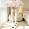 Calcetines Originales Japoneses 3D con Alas Hasta la Rodilla Color Sólido Adelgazantes Terciopelo Fino Antideslizantes Calcetines Altos Estilo Escolar Calcetines JK