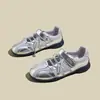 Gu Yun2026 Primavera Novo Velcro Branco Tênis de Treino Alemão Feminino Versátil Aumento de Altura Oculto Tênis de Skate Casual Tênis para Aumentar a Altura