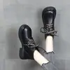 Botines tipo Martin para mujer, estilo coreano, forrados de felpa, suela gruesa, nueva colección otoño/invierno 2026, suela suave, estilo británico, corte bajo, cálidos y cortos