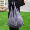 Bolsa Mágica Retrátil, Bolsa de Compras Portátil, Bolsa de Plástico Bolha Extra Grande, Bolsa Dobrada de Grande Capacidade, Bolsa de Mão Ecológica de Aparência Sofisticada