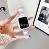 Funda Candy de Cintura Pequeña Colorblock Correa de Reloj de Moda para iwatch Apple Watch Correa de Reloj