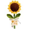 Ganando el Primer Premio de una Vez, el Ramo Terminado de Girasoles Tejido a Mano, el Sentido del Ritual para el Examen de Ingreso a la Preparatoria, el Examen de Ingreso a la Universidad, el Título de la Lista Dorada, el Regalo de Ánimo