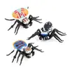 Set de 3 Figuras Realistas de Araña Pavo Real  Modelo de Insecto de PVC Juguetes de Araña Coloridos para Niños Figuras Educativas de Insectos Decoraciones Creepy Crawly 4