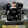 Capa à prova de vento para patinete elétrico, com forro de fleece e espessada para o inverno, à prova d'água e à prova de vento, adequada para todas as estações, modelo novo