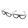 Gafas LED Iluminadas de Halloween Gafas Brillantes del Festival de los Fantasmas para Adultos y Niños Ambiente de Fiesta Accesorios Peculiares
