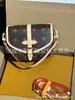 2024 Lujia Bolsas de Hombro Doble Estrella para Mujer Bolso Cruzado Bolso Estampado Bolsas al por Mayor de Comercio Exterior Diseño de Bloques de Color Versátil