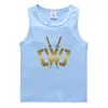 Ropa de Verano Chad Wild Clay Chaleco Infantil Camiseta Básica Casual Camiseta Interior Absorbente de Sudor Dulce Sin Mangas Infantil