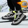 Botas de nieve para niños Gioop, engrosadas y acolchadas para abrigar en el invierno del noreste, zapatos de algodón para exteriores para niños, resistentes a la nieve, al desgaste y antideslizantes