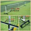Rede Portátil de Pickleball Seis Rodas Transfronteiriça com Rodízios, Rede de Treino Removível, Conjunto de Rede de Pickleball Atacado
