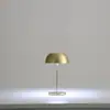 Lámpara de Mesa de Metal Dormitorio Sala de Estar Bar Restaurante Escritorio Lámpara de Atmósfera Creativa Luz de Noche Decorativa