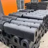 Defensas de borracha, defensas anti-colisão de borracha montadas em cais, proteção de buffer de píer de porto, defensas de borracha em forma de D