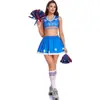 Uniformes de Cheerleading Americanos S-XXL Disfraces Cos Disfraces Sexy de Cheerleading Disfraces para Actuación en Escenario