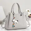 2026 Nova Bolsa Feminina Versátil de Ombro Único e de Mão de Grande Capacidade para o Dia a Dia Aniversário Moda Casual Bolsa Versátil