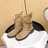 Aumento de Altura 5.5cm~ Tacón Grueso Maillard Suela Gruesa Hebilla Gamuza de Vaca Botines de Tacón Alto 2025 Botas de Otoño para Mujer