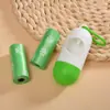 Bolsas para Excrementos de Mascotas Forma de Píldora Paquete Combinado Caja para Excrementos de Mascotas al Aire Libre Bolsas de Basura Ecológicas Impresas Fabricante Venta al por Mayor
