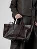 Bolsa Tote de Qualidade para o Dia a Dia 2026 Novo Design de Nicho Bolsa de Ombro de Couro Macio Grande Capacidade Bolsa Vintage de Couro de Vaca