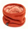 Cachecol Quente Espesso Forrado de Lã de Inverno Unissex para Estudantes Colar All-match de estilo coreano Cachecol de ciclismo de lazer ao ar livre