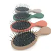 Peine mini con bolsa de aire al por mayor de fábrica textura mate peine para cabello liso portátil lindo peine para niños