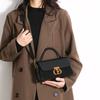 Bolsa Pequena de Luxo Feminina 2024 Novas Bolsas Versátil Retrô Bolsa de Ombro Transversal Bolsa Quadrada Pequena Feminina
