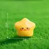 Micro Paisaje Creativo Ángel de Navidad Estrella Amarilla Pequeña Linda Decoración de Jardinería DIY Accesorios Mini Adornos Pequeños