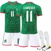 2526 Uniforme de Fútbol Local de México Jersey de Hernández 14 Traje de Uniforme de Equipo Loserano de Álvarez