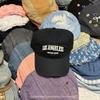 Gorra de Béisbol Ins Vintage Color Sólido para Mujer Verano Estilo Americano Lavado Cabeza Grande Ondulada Moda Otoño e Invierno Rostro Mostrado Gorra Pequeña