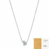 Collar de Plata de Ley S925 con Moissanita en Forma de Gota de Agua, Collar Completo de Plata 925 con Moissanita en Forma de Pera para Mujer, Venta al por Mayor Transfronteriza