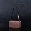 Bolsos de Mujer 2025 Verano Nuevo Estilo Bolso de Pedrería Bolso de Diamantes Completo Bolso de Mano de Perlas Cadena Bolso Pequeño Bolso de Axila Moderno