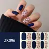 12 Adesivos de Unha Brancos para Dedo Sem Cozimento Adesivos Completos Impermeáveis e Duradouros Patch de Arte de Unha Vento Simples Cola de Esmalte de Unha Atacado