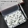Pegamento de Tapping para Uñas Pinzas de Acero Inoxidable de Cuatro Garras con Esponja para Recoger Gemas Diamantes de Circonita Bloque de Esponja de Algodón Multifuncional de Tapping
