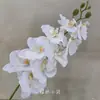 Flores Artificiais Brancas para Decoração de Casamento, Flores de Seda, Ornamentos de Flores Artificiais, Arte Floral Seca, Materiais de Rosa, Arranjo de Flores para Corredor, Arranjo de Parede e Chão