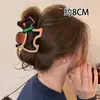 Pinza Triangular para el Cabello de Cachorro de Dibujos Animados para Mujer, Pinza para el Cabello de Tamaño Grande, Nuevo Modelo 2026, Pinza de Tiburón de Gama Alta, Lindo Accesorio para el Cabello para Cabello Grueso