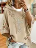 Sudadera con Estampado de Letras Transfronteriza 2026 para Mujer, Estilo Pulóver, con Capucha, Tejido de Bucle Pequeño, Estampado 3D