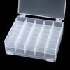 Caja de bobinas para el hogar de múltiples especificaciones directa de fábrica 72 hilos de jade 25 colores 36 16 caja transparente venta al por mayor