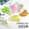 Palo de Acupresión, Tabla Gua Sha Facial, Set Gua Sha Universal de Tamaño Pequeño para Meridianos de Todo el Cuerpo, Resina Ecológica